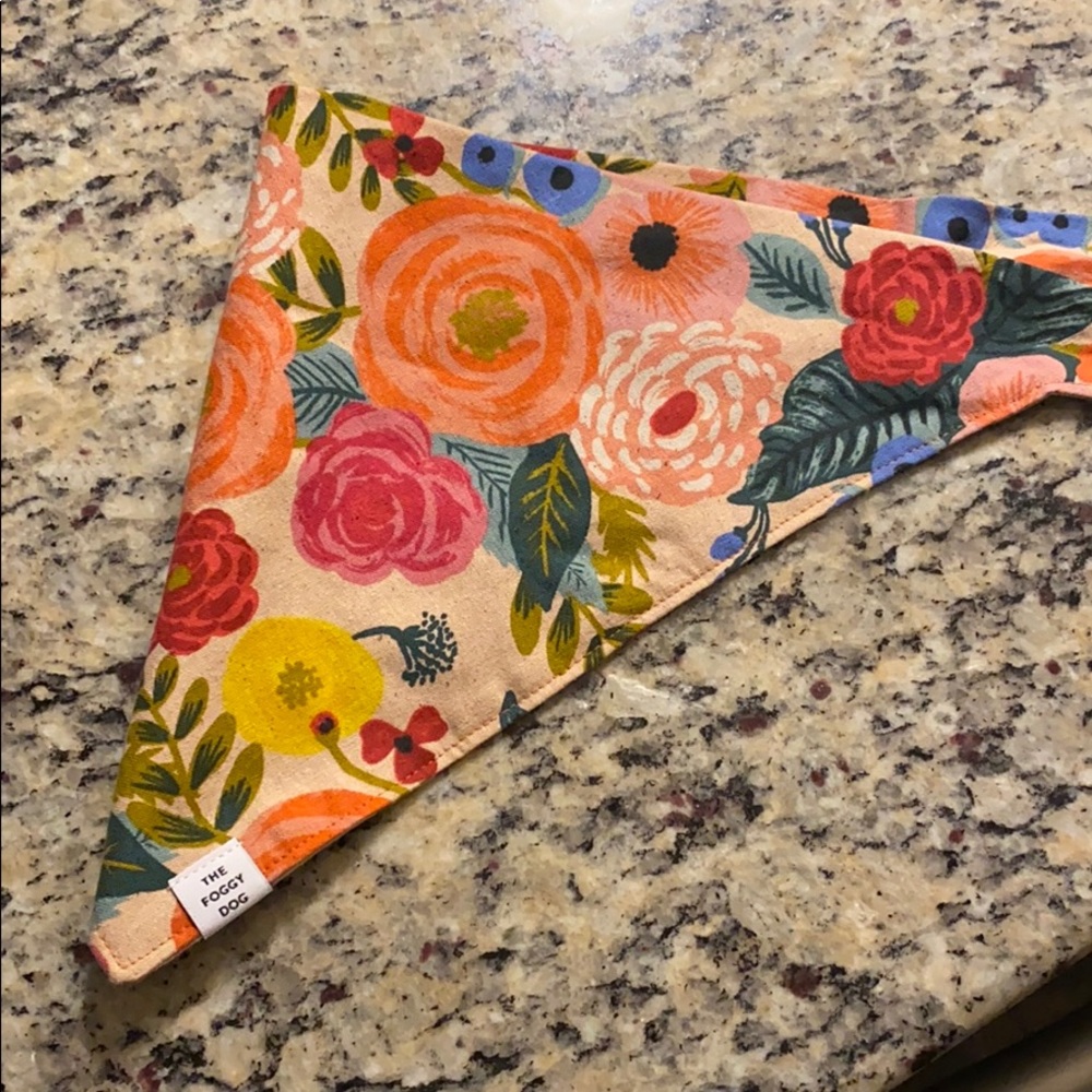 Foggy dog bandana